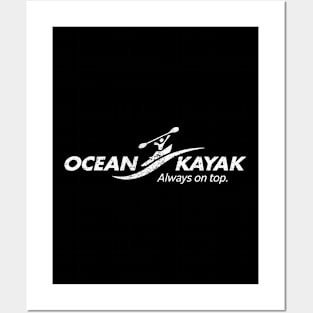 Ocean Kayak Yellow Always on Top choose size Kayak Posters and Art